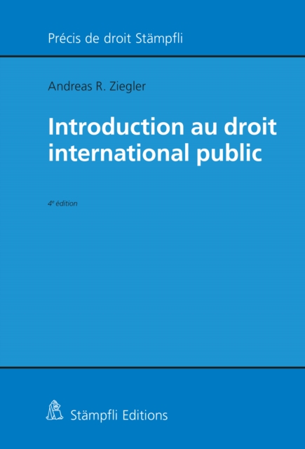 Introduction au droit international public, PDF eBook
