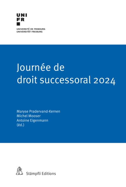 Journee de droit successoral 2024, PDF eBook