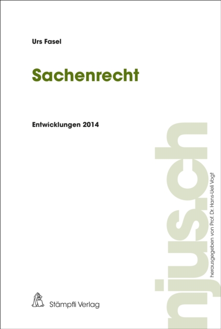 Sachenrecht : Entwicklungen 2014, PDF eBook