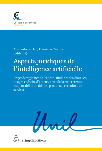 Aspects juridiques de l'intelligence artificielle, PDF eBook