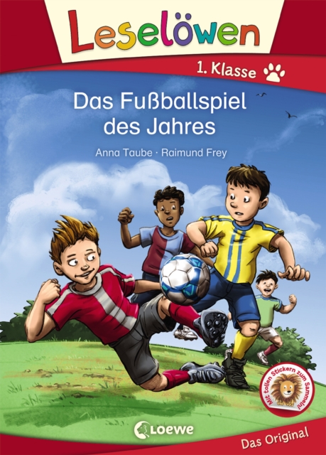 Leselowen 1. Klasse - Das Fuballspiel des Jahres : Erstlesebuch fur Kinder ab 6 Jahre, EPUB eBook