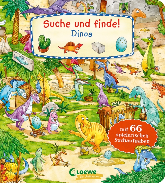 Suche und finde! - Dinos : Mit 66 spielerischen Suchaufgaben, EPUB eBook
