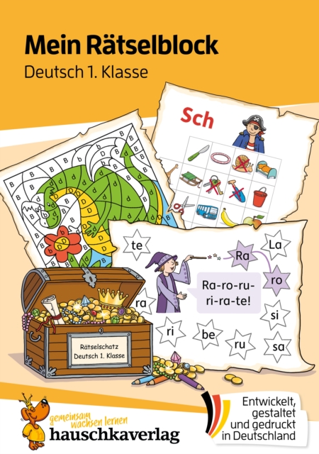 Mein Ratselblock Deutsch 1. Klasse : Ratsel fur kluge Kopfe mit Losungen - Forderung mit Freude, PDF eBook