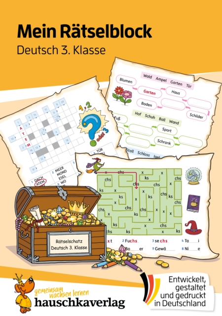 Mein Ratselblock Deutsch 3. Klasse : Ratsel fur kluge Kopfe mit Losungen - Forderung mit Freude, PDF eBook