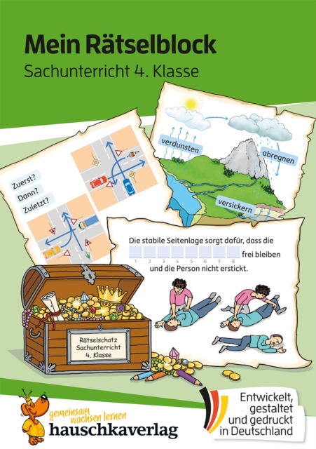 Mein Ratselblock Sachunterricht 4. Klasse : Ratsel fur kluge Kopfe mit Losungen - Forderung mit Freude, PDF eBook