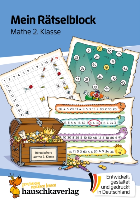 Mein Ratselblock Mathe 2. Klasse : Ratsel fur kluge Kopfe mit Losungen - Forderung mit Freude, PDF eBook