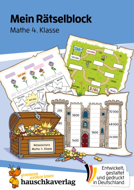 Mein Ratselblock Mathe 4. Klasse : Ratsel fur kluge Kopfe mit Losungen - Forderung mit Freude, PDF eBook