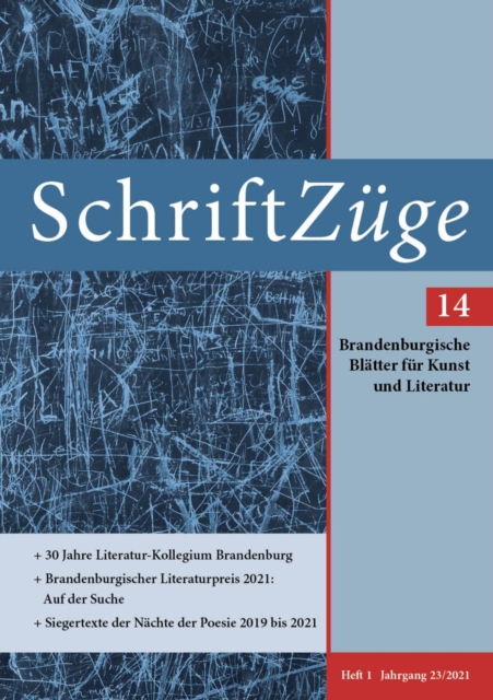 SchriftZuge 14 eBook : Brandenburgische Blatter fur Kunst und Literatur, EPUB eBook