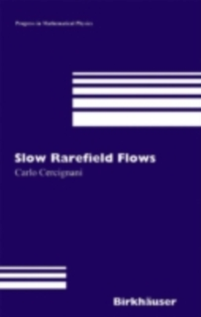 Slow Rarefied Flows : Theory and Application to Micro-Electro-Mechanical Systems, PDF eBook