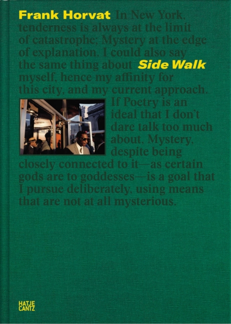 Frank Horvat : Side Walk, Hardback Book