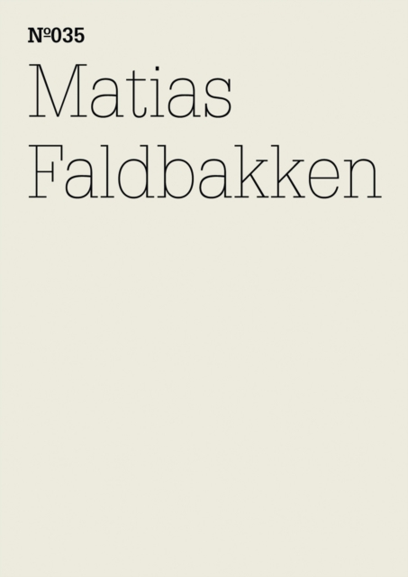 Matias Faldbakken : SUCHE(dOCUMENTA (13): 100 Notes - 100 Thoughts, 100 Notizen - 100 Gedanken # 035), PDF eBook