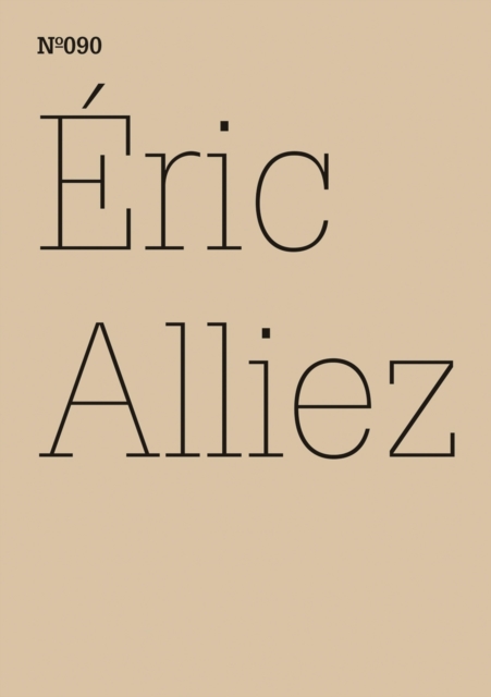 Eric Alliez : Diagramm 3000 [Worte](dOCUMENTA (13): 100 Notes - 100 Thoughts, 100 Notizen - 100 Gedanken # 090), PDF eBook