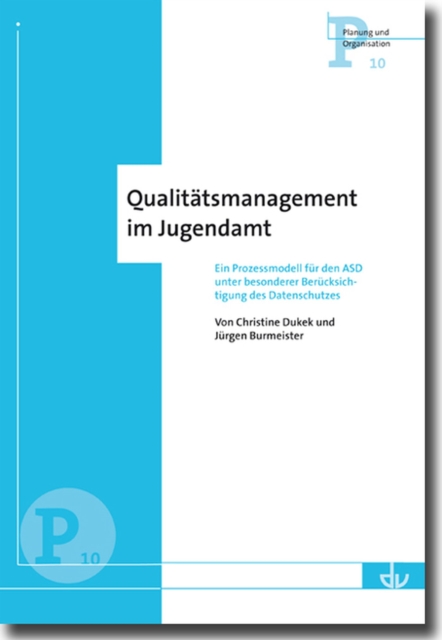 Qualitatsmanagement im Jugendamt : Ein Prozessmodell fur den ASD unter besonderer Berucksichtigung des Datenschutzes - Reihe Planung und Organisation (P 10), PDF eBook