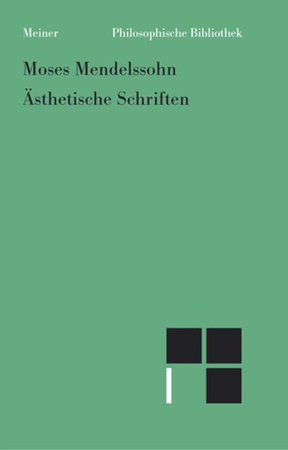 Asthetische Schriften, PDF eBook