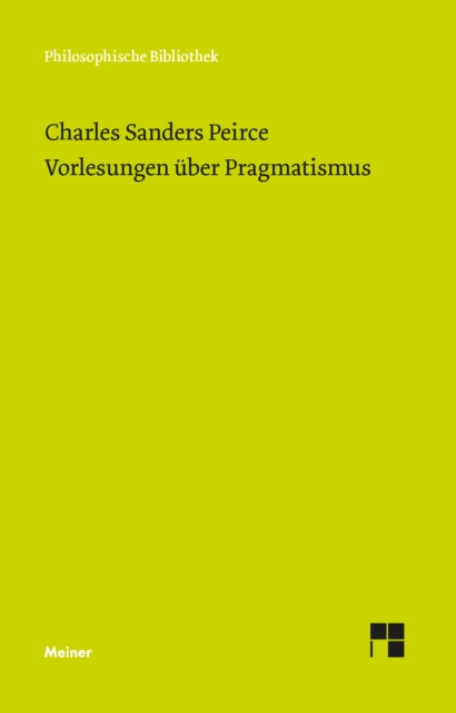 Vorlesungen uber Pragmatismus, PDF eBook