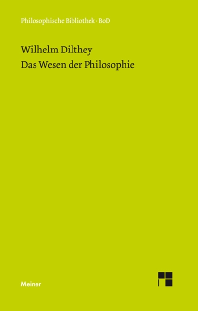 Das Wesen der Philosophie, PDF eBook