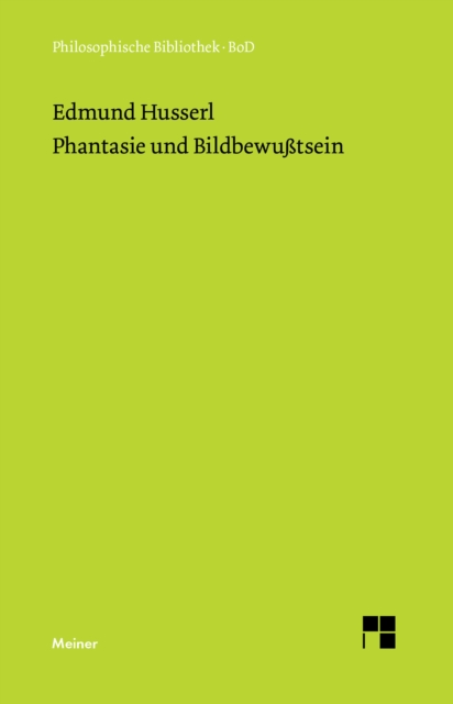 Phantasie und Bildbewutsein, PDF eBook