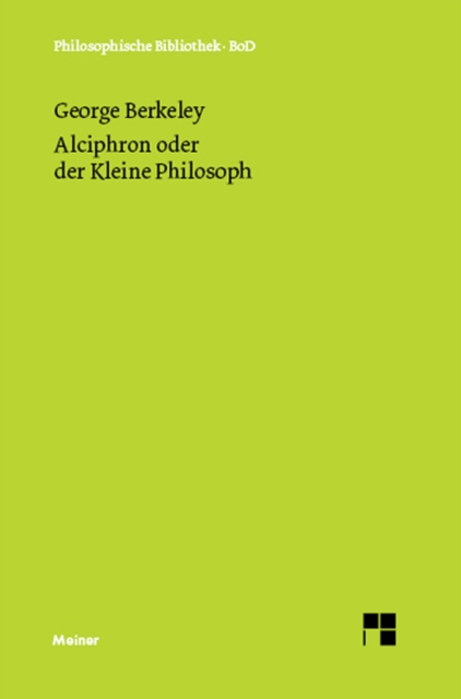 Alciphron oder der Kleine Philosoph, PDF eBook