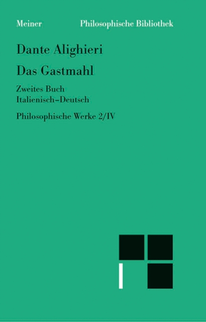 Das Gastmahl. Zweites Buch : Philosophische Werke Band 4/II. Zweisprachige Ausgabe, PDF eBook
