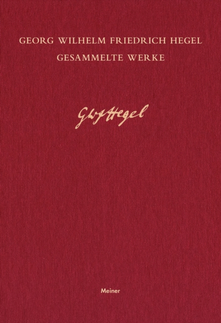 Vorlesungsmanuskripte II (1816-1831), PDF eBook