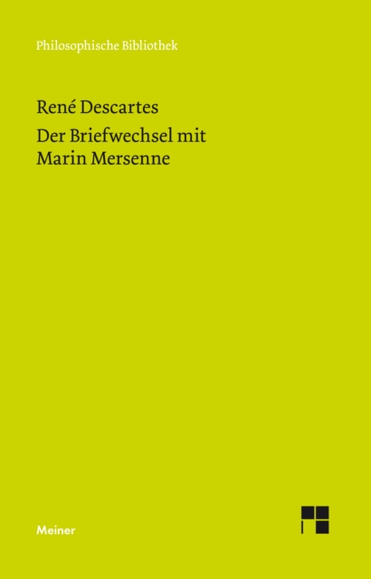 Der Briefwechsel mit Marin Mersenne, PDF eBook