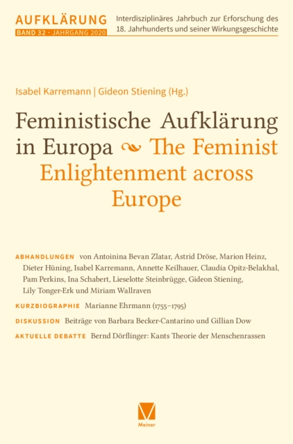 Feministische Aufklarung in Europa / The Feminist Enlightenment across Europe, PDF eBook