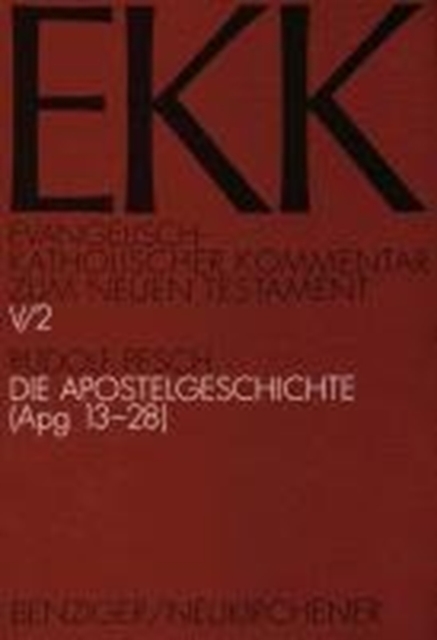 Evangelisch-Katholischer Kommentar zum Neuen Testament (Koproduktion mit Patmos) : (Apg 13-28), Paperback / softback Book