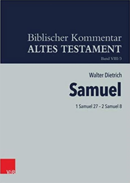 1 Samuel 27 2 Samuel 8, Hardback Book