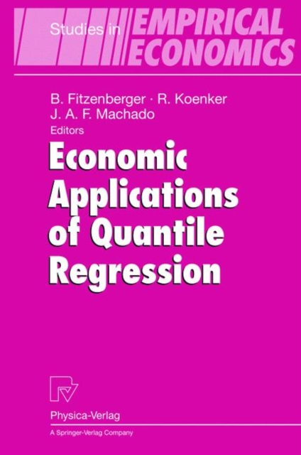 Economic Applications of Quantile Regression, Hardback Book