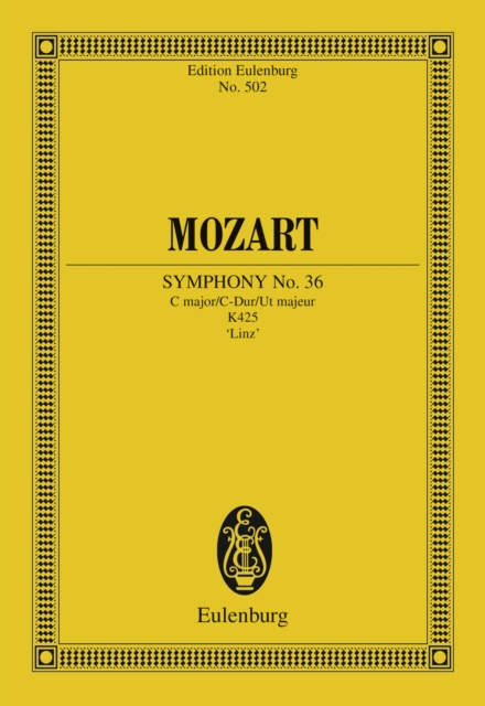 Symphony No. 36 C major : K. 201, "Linz", PDF eBook