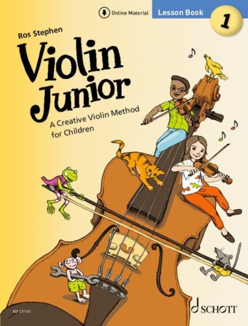 Violin Junior: Lesson Book 1 : A Creative Violin Method for Children, Sheet music Book
