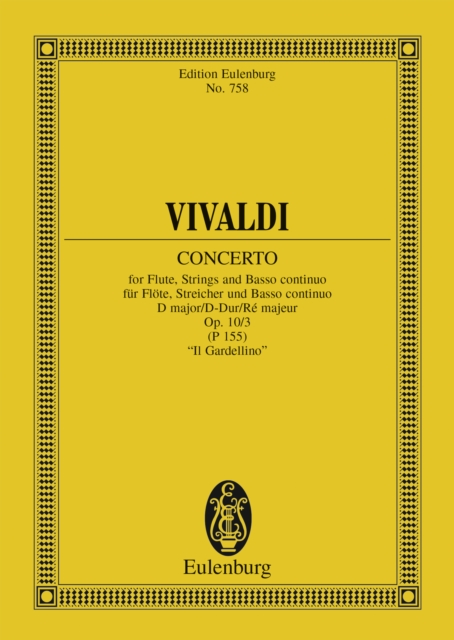 Concerto D major : Op. 10/3, "Il Gardellino", PDF eBook