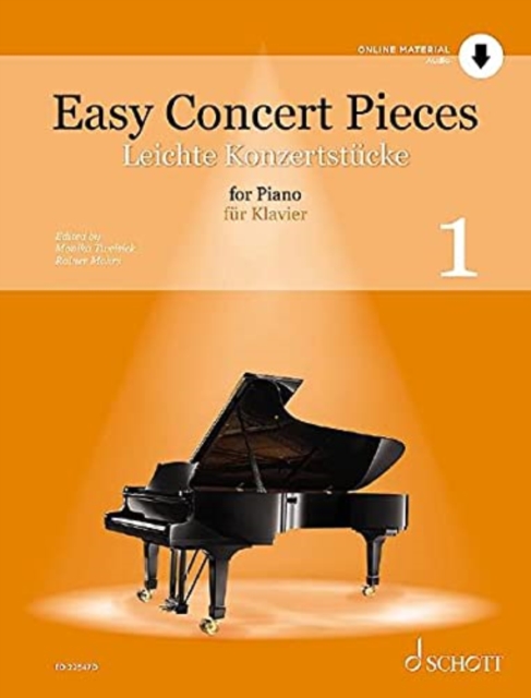 Easy Concert Pieces for Piano : 50 Easy Pieces from 5 Centuries 1, Sheet music Book