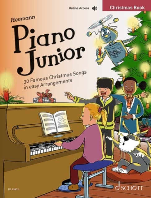 Piano Junior Christmas Book : 30 Famous Christmas Songs, Sheet music Book