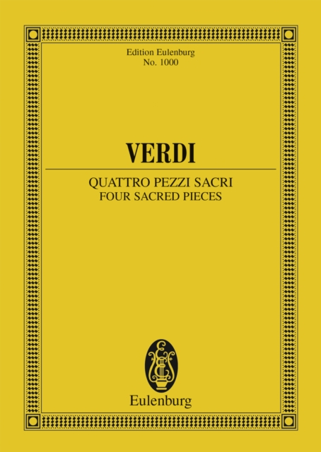 Quattro Pezzi Sacri : Four Sacred Pieces, PDF eBook