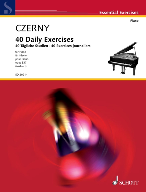 40 Daily Exercises : Op. 337: Piano, PDF eBook