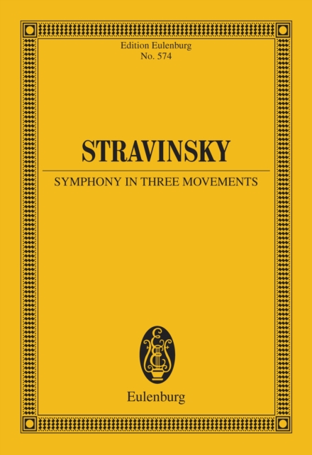 Symphony in three movements : for orchestra, PDF eBook