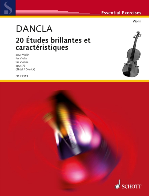 20 Etudes brillantes et caracteristiques : Op. 73: Violin, PDF eBook