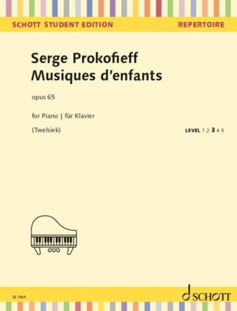 Musiques d'enfants : 65. piano., Sheet music Book