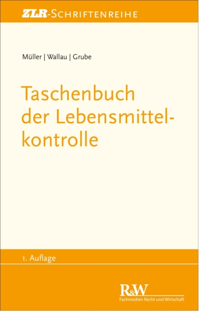 Taschenbuch der Lebensmittelkontrolle, PDF eBook