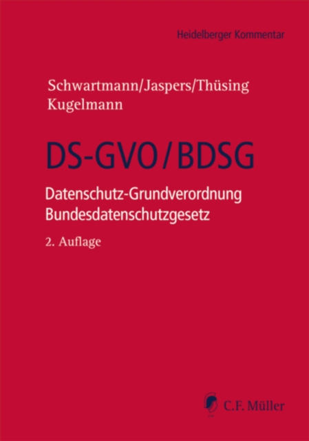 DS-GVO/BDSG : Datenschutz-Grundverordnung Bundesdatenschutzgesetz, EPUB eBook