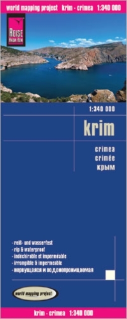 Crimea (1:340.000), Sheet map, folded Book