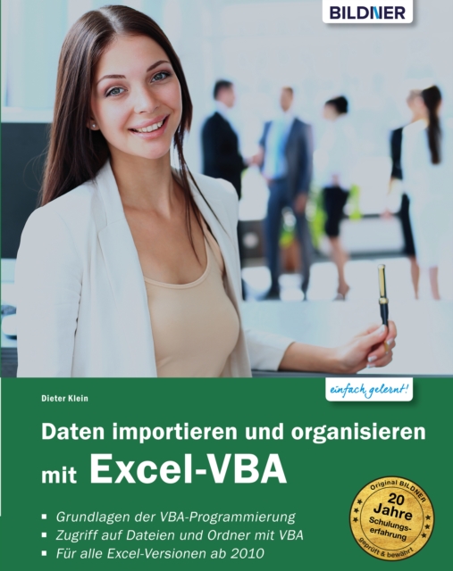 Daten importieren und organisieren mit Excel-VBA, PDF eBook