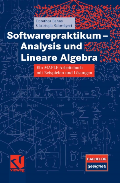 Softwarepraktikum - Analysis und Lineare Algebra : Ein MAPLE-Arbeitsbuch mit vielen Beispielen und Losungen, PDF eBook