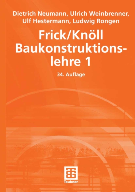 Frick/Knoll Baukonstruktionslehre 1, PDF eBook