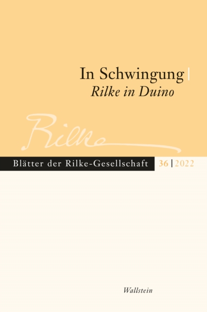 In Schwingung. Rilke in Duino, PDF eBook