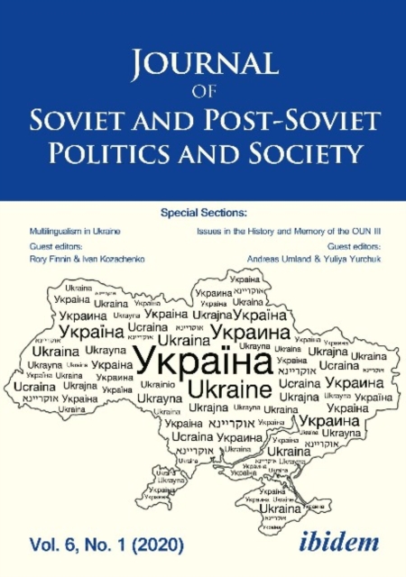Journal of Soviet and Post–Soviet Politics and S – Volume 6, No. 1 (2020), Paperback / softback Book