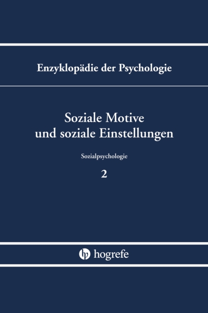 Soziale Motive und soziale Einstellungen, PDF eBook