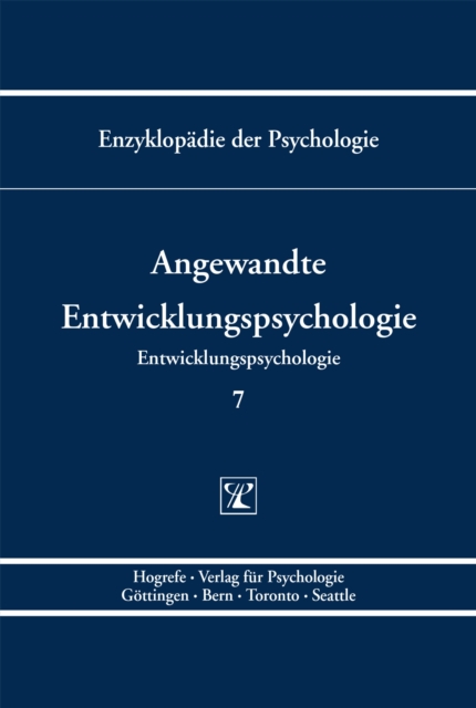 Angewandte Entwicklungspsychologie, PDF eBook