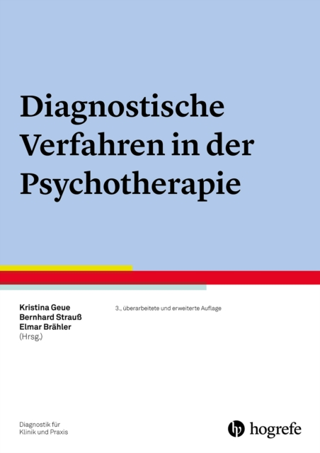 Diagnostische Verfahren in der Psychotherapie, PDF eBook
